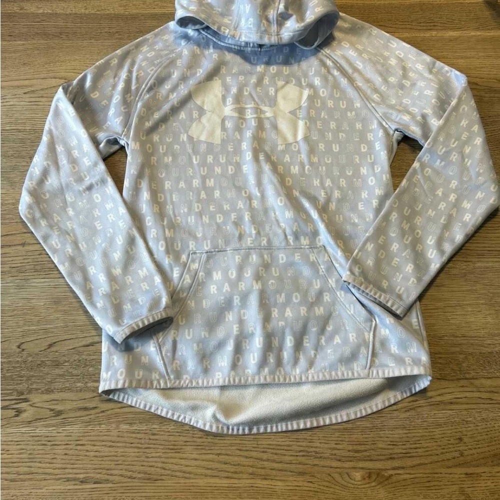 Under Armour Gray Patterned Hoodie